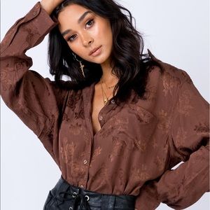 ISO Motel Oxford Shirt Chocolate